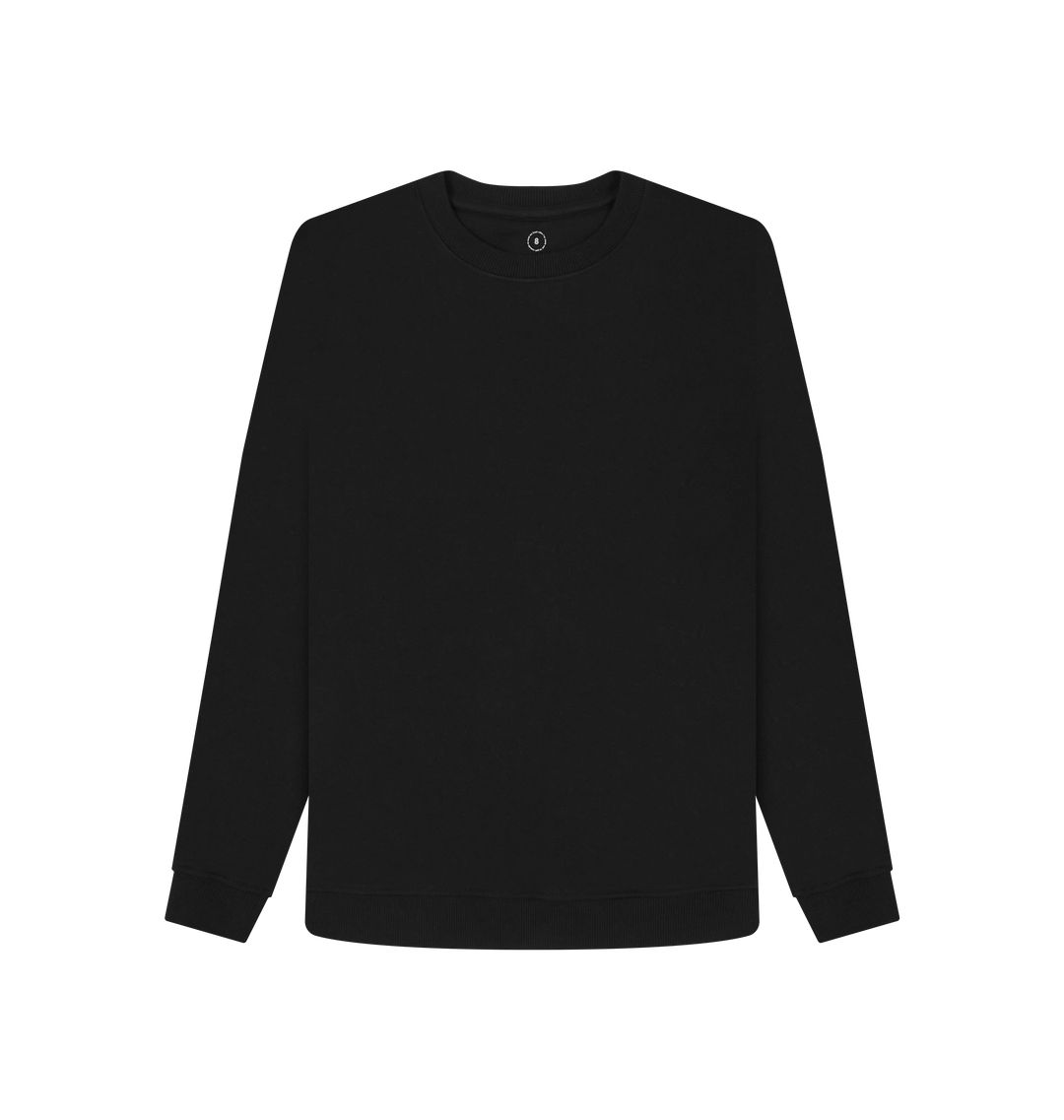 Black Plain Remill Sweatshirt