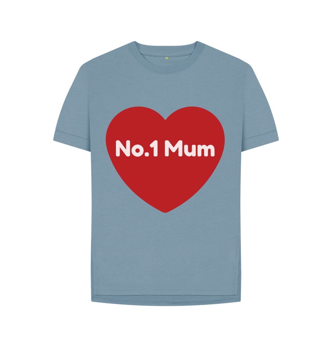 Stone Blue Women's No.1 Mum Tee