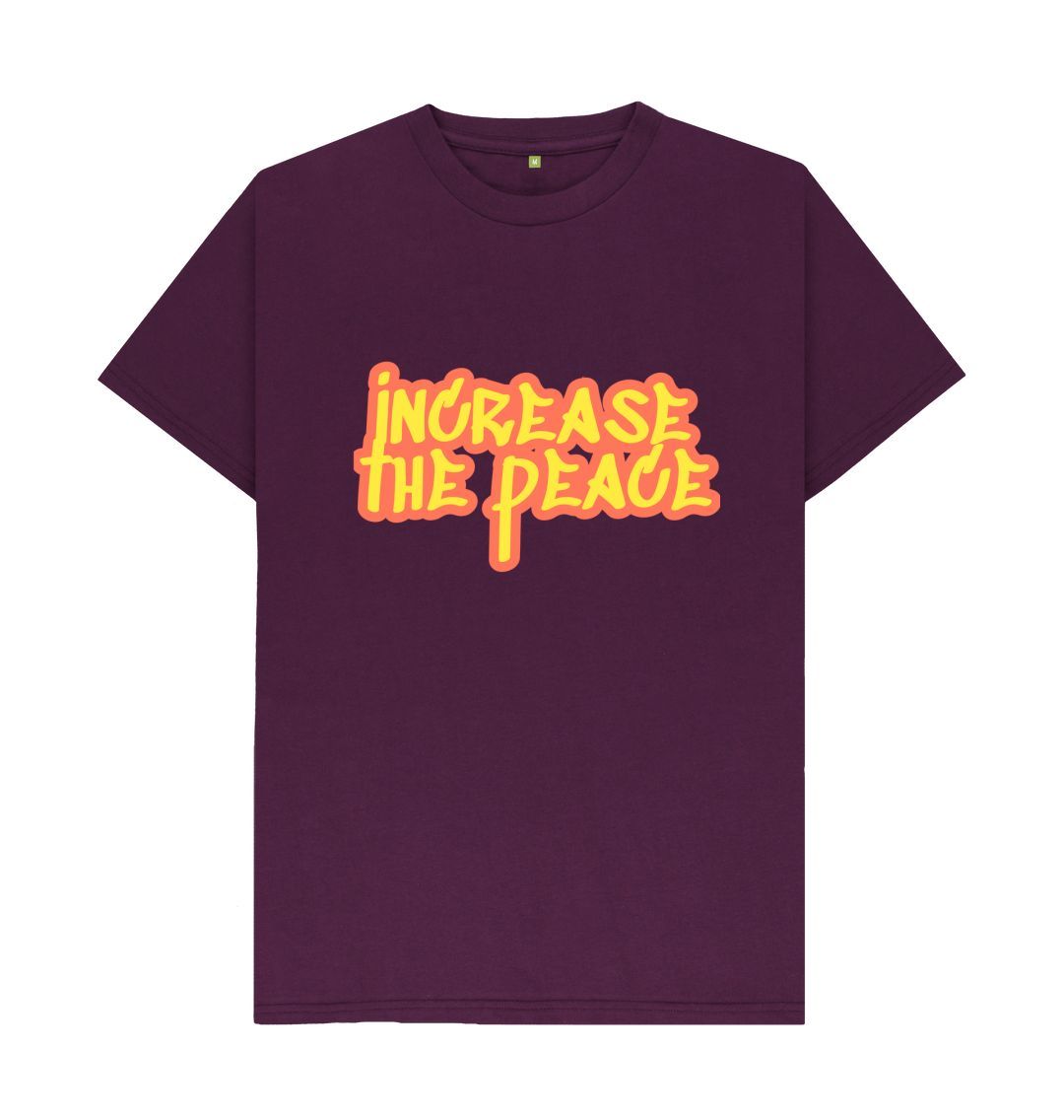 Purple Increase The Peace Tee