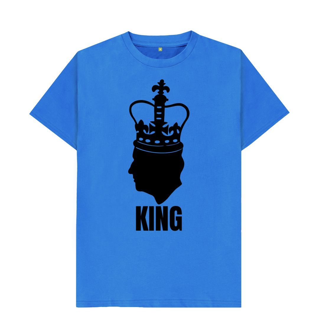 Bright Blue Men's King Tee