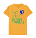 Mustard Train Repeat Tee