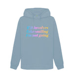 Stone Blue Fake Smiling Hoody