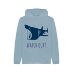 Stone Blue Watch Out Hoody