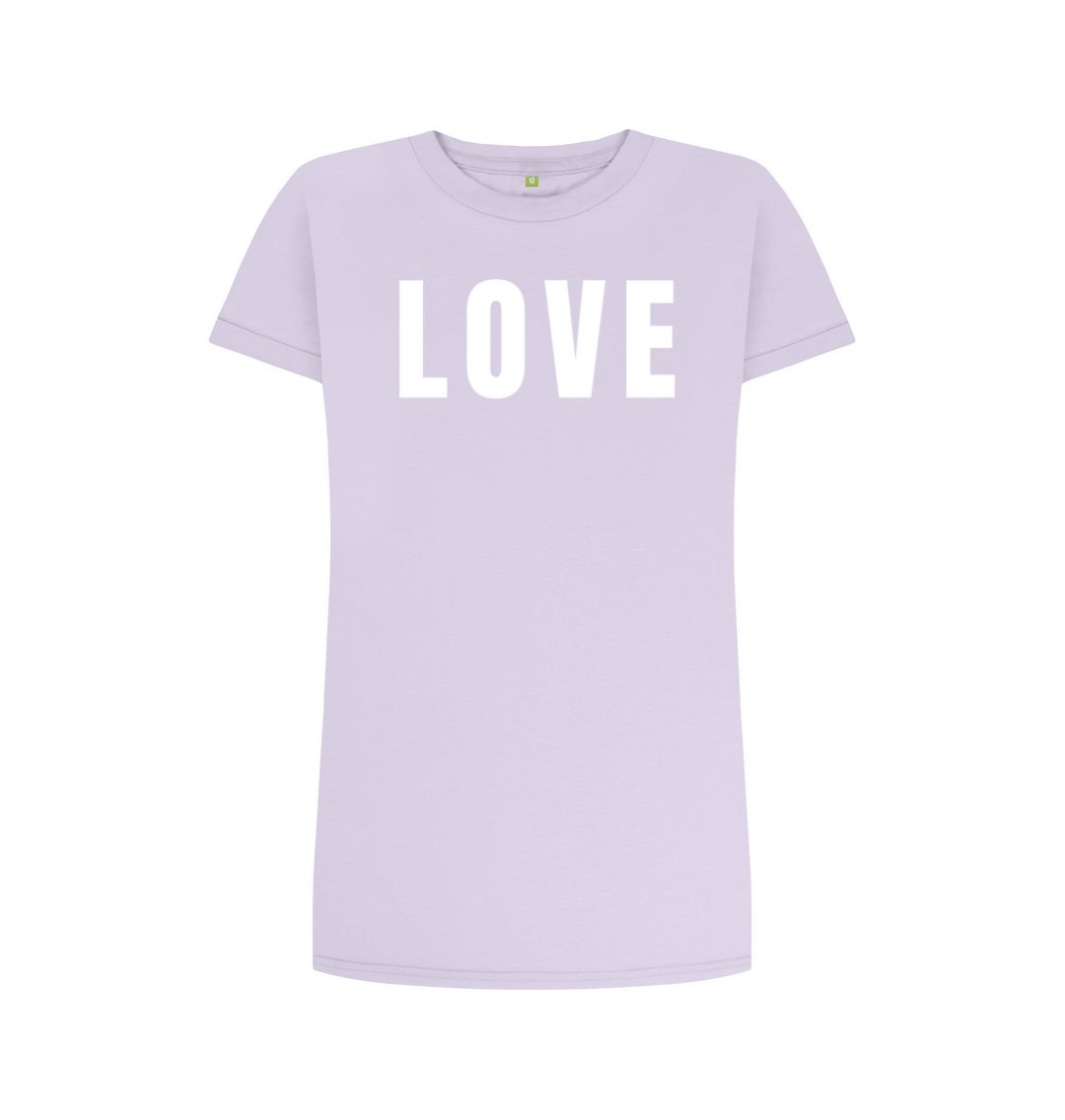 Violet Love Tee Dress