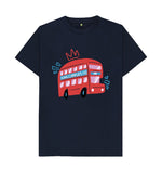 Navy Blue Men's King's Bus Tee