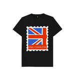 Black Kids King Charles III Stamp Tee