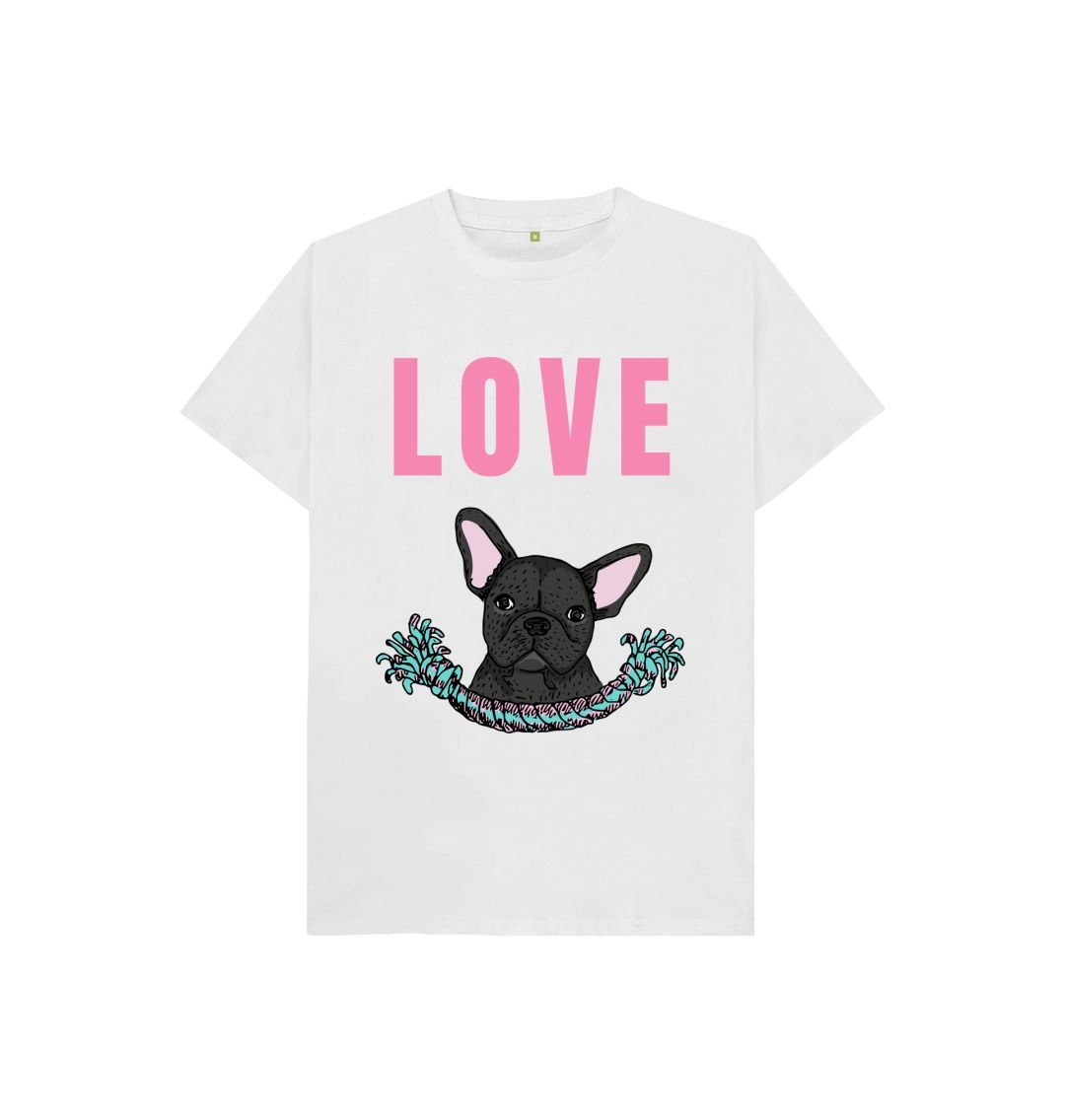 White Dog Love Tee