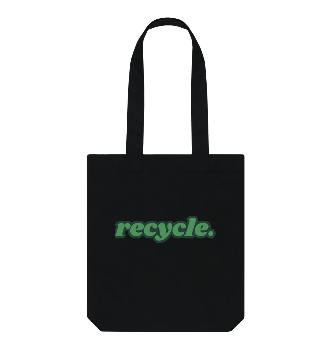 Black Recycle Tote