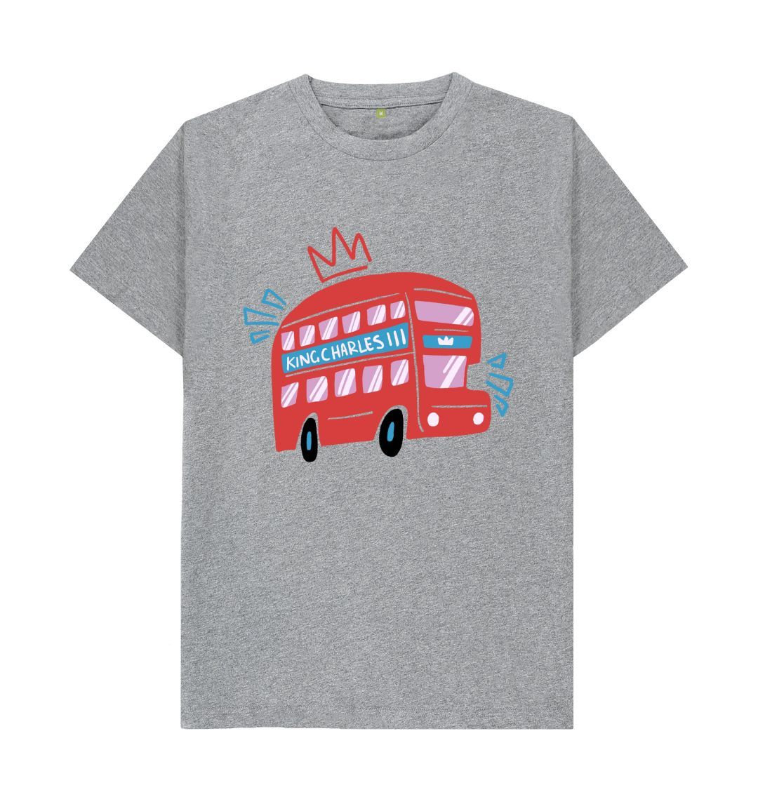 Athletic Grey Men's King's Bus Tee