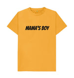 Mustard Mama's Boy Men's Tee