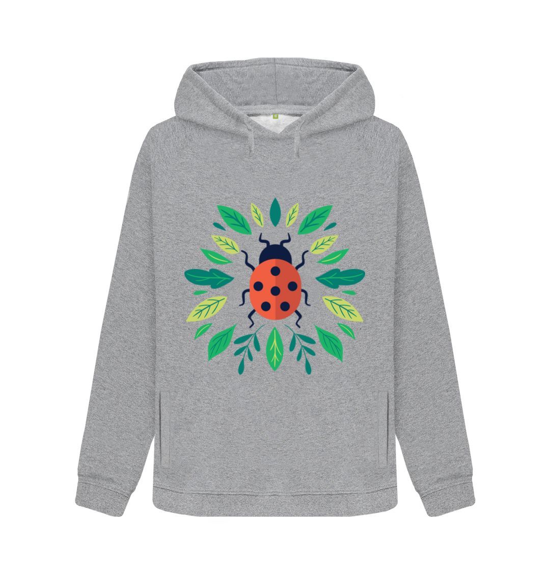 Light Heather Ladybird Hoody