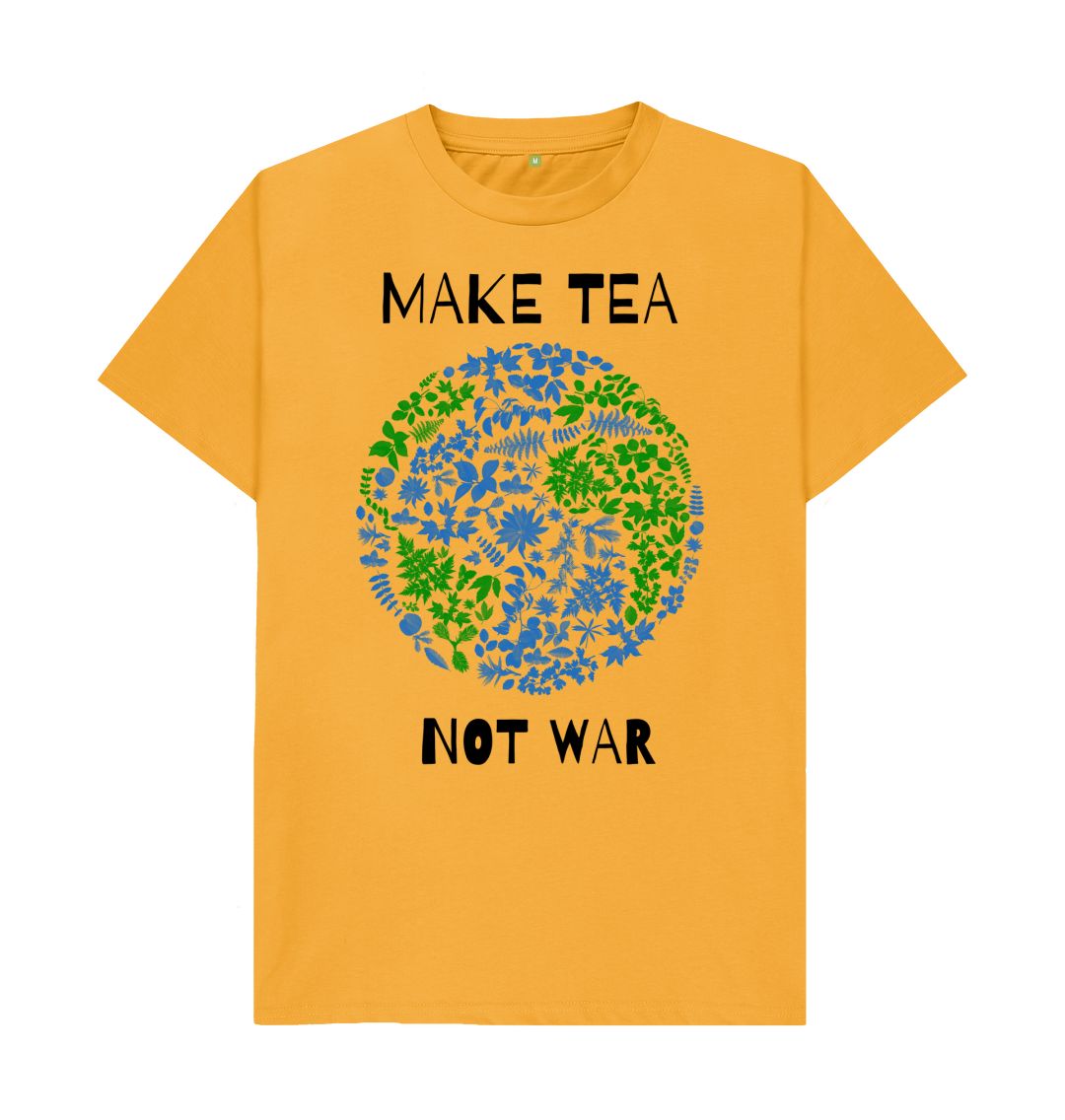 Mustard Make Tea Not War Tee