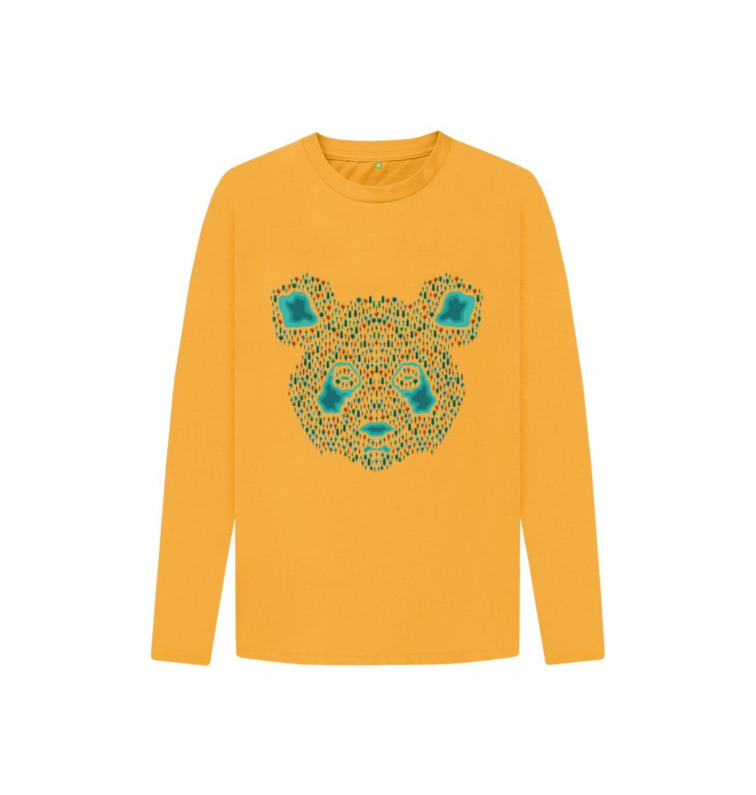 Mustard Tree Bear Long Sleeve Tee