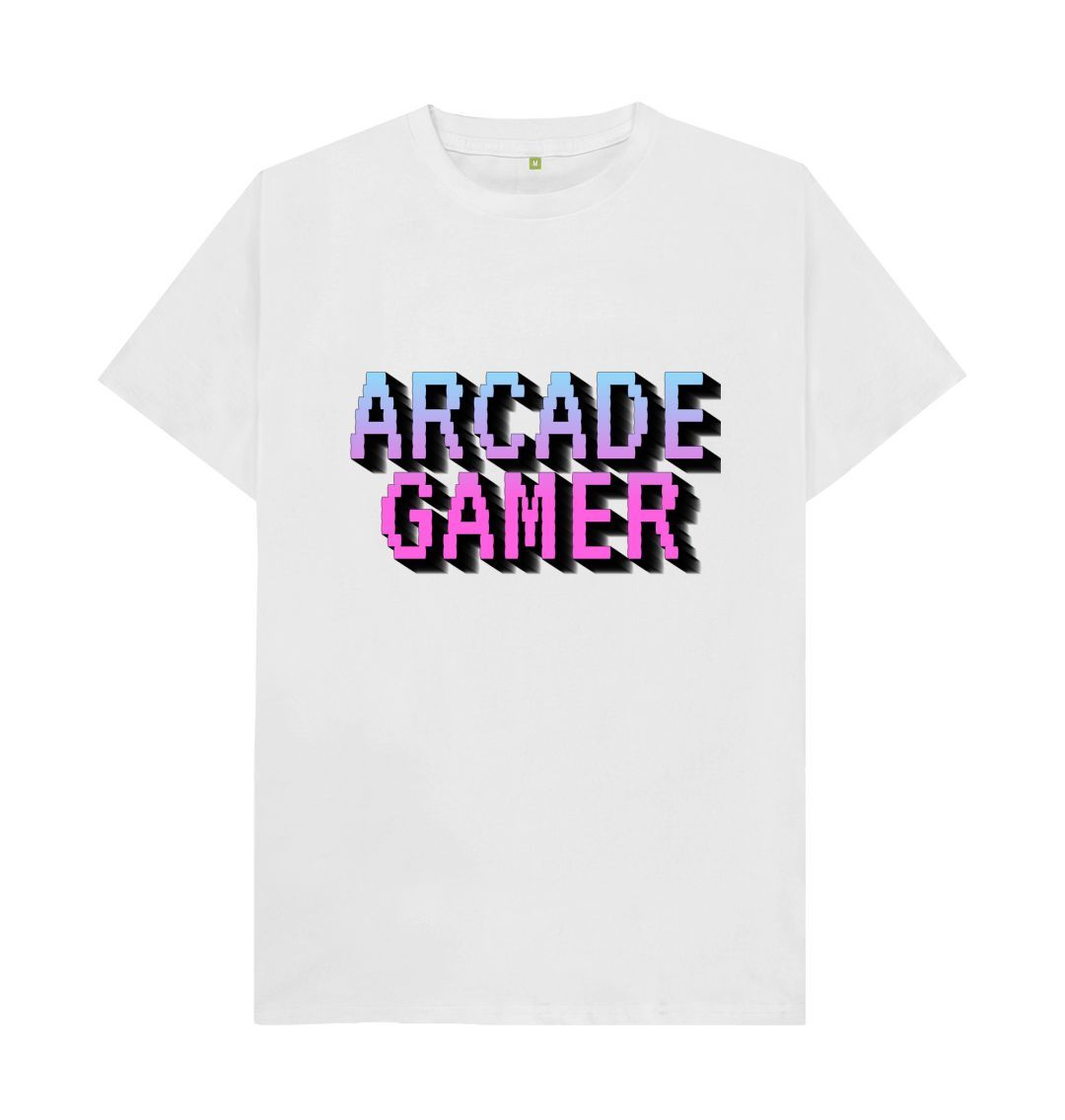 White Arcade Gamer Tee