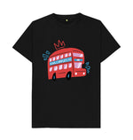 Black Men's King's Bus Tee