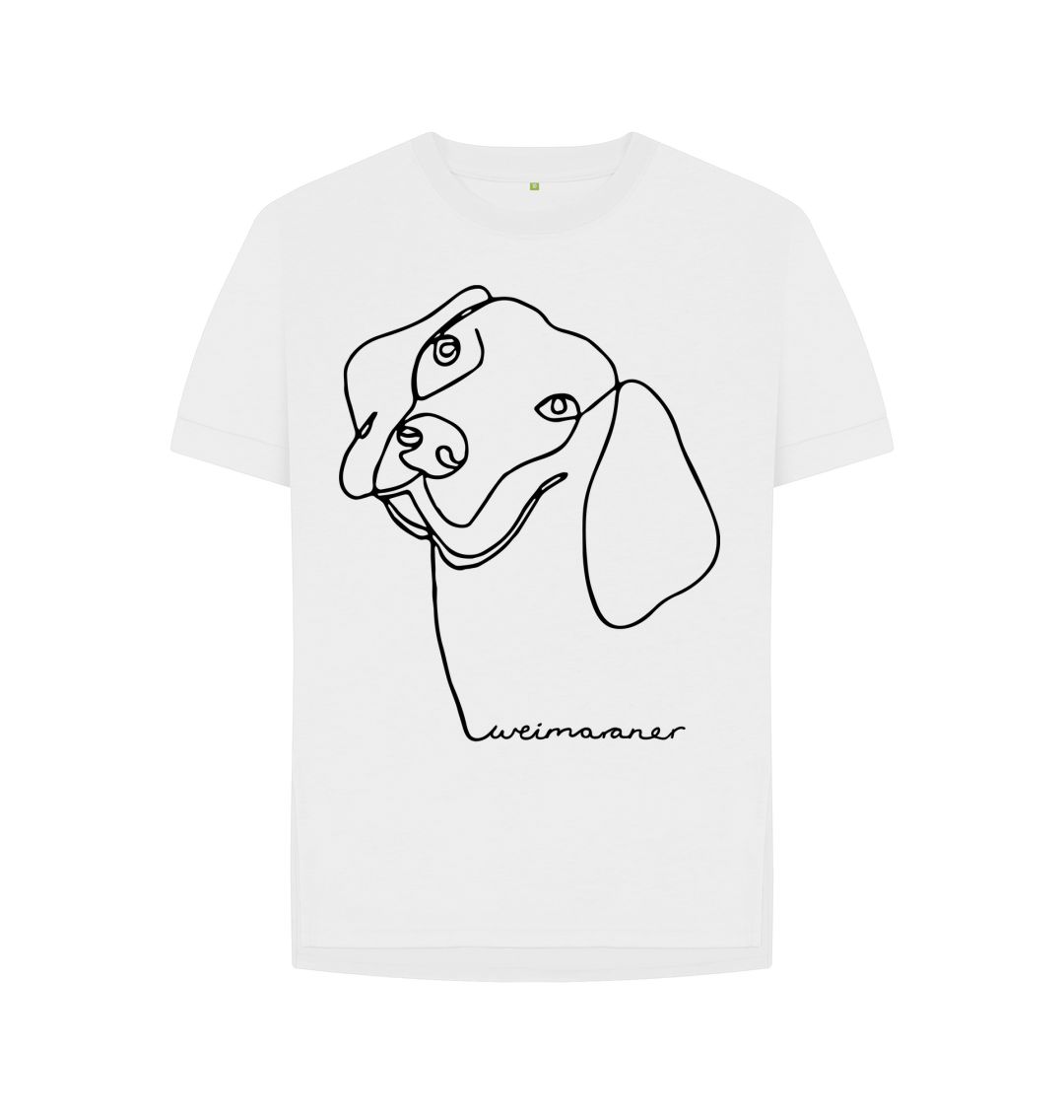 White Dog Tee