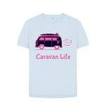 Sky Blue Cravan Life Relaxed Tee