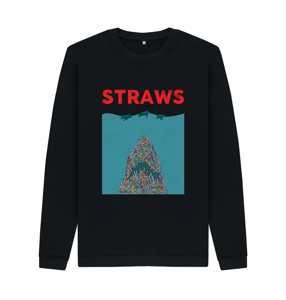 Black Straws Sweater