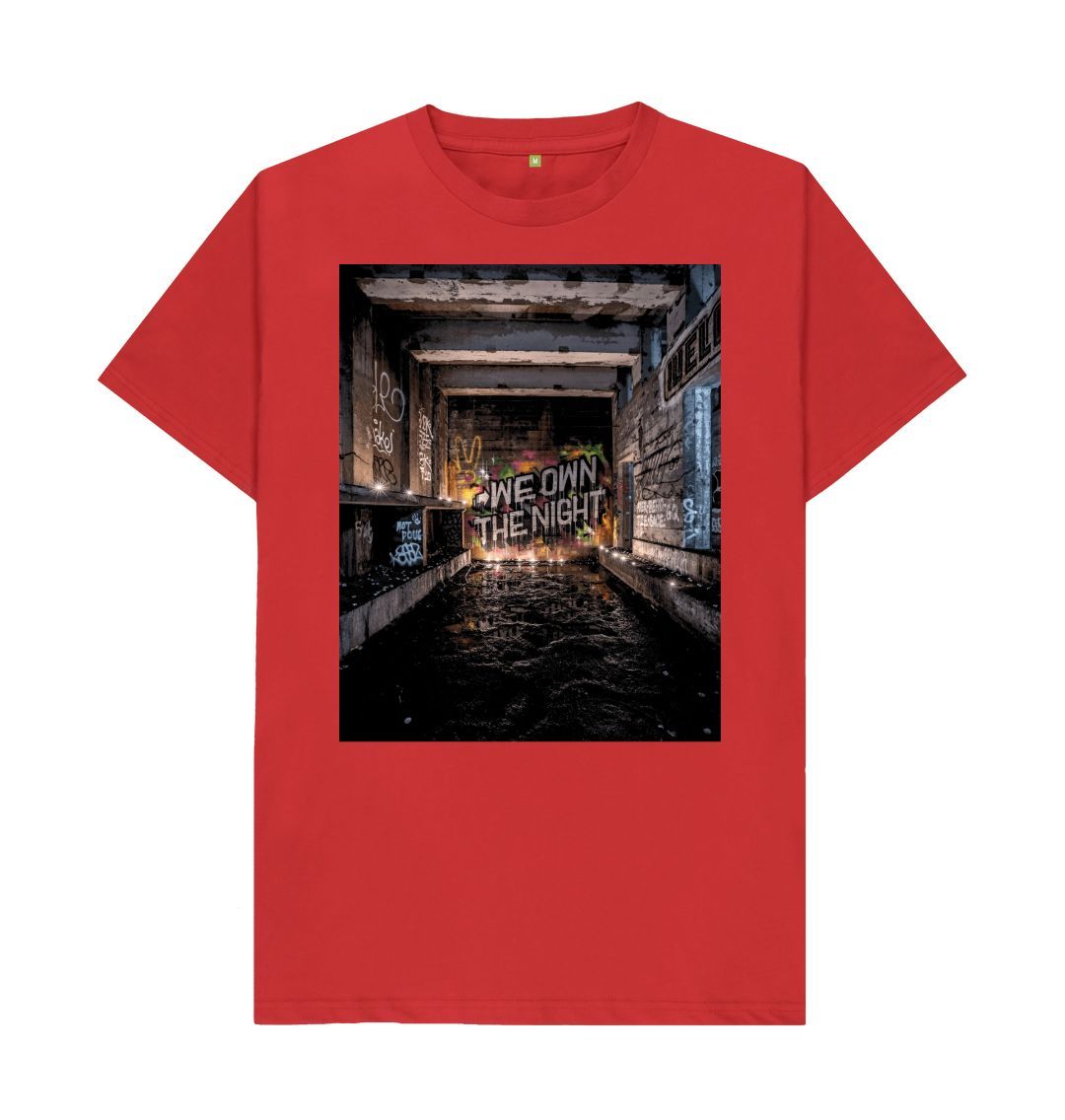 Red We Own The Night Tee