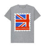 Athletic Grey Men's King Charle's the 3rd's Stamp Tee