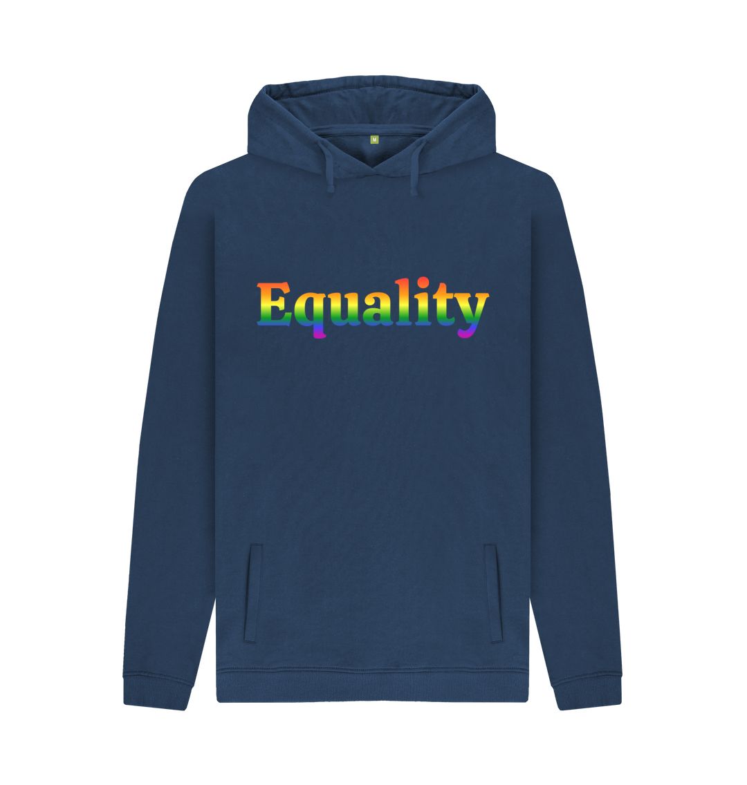 Navy Rainbow Equality Hoody