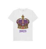 White Kids King's Coronation Tee