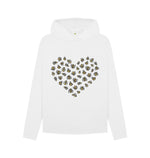 White Bee Love Hoody