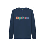 Navy Blue Happiness Jumper