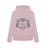 Mauve Handshake Hoody