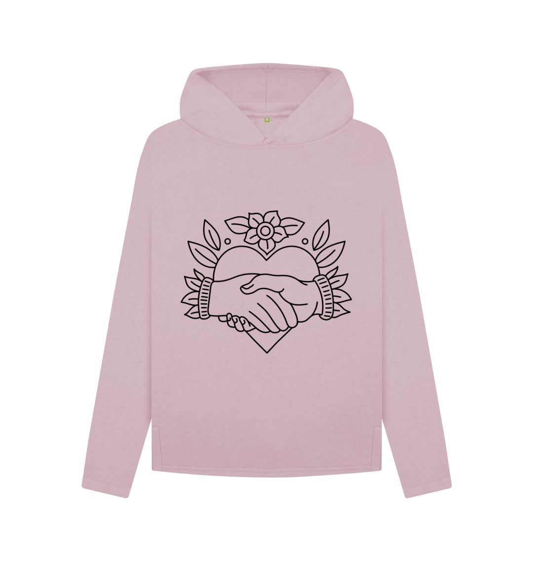 Mauve Handshake Hoody