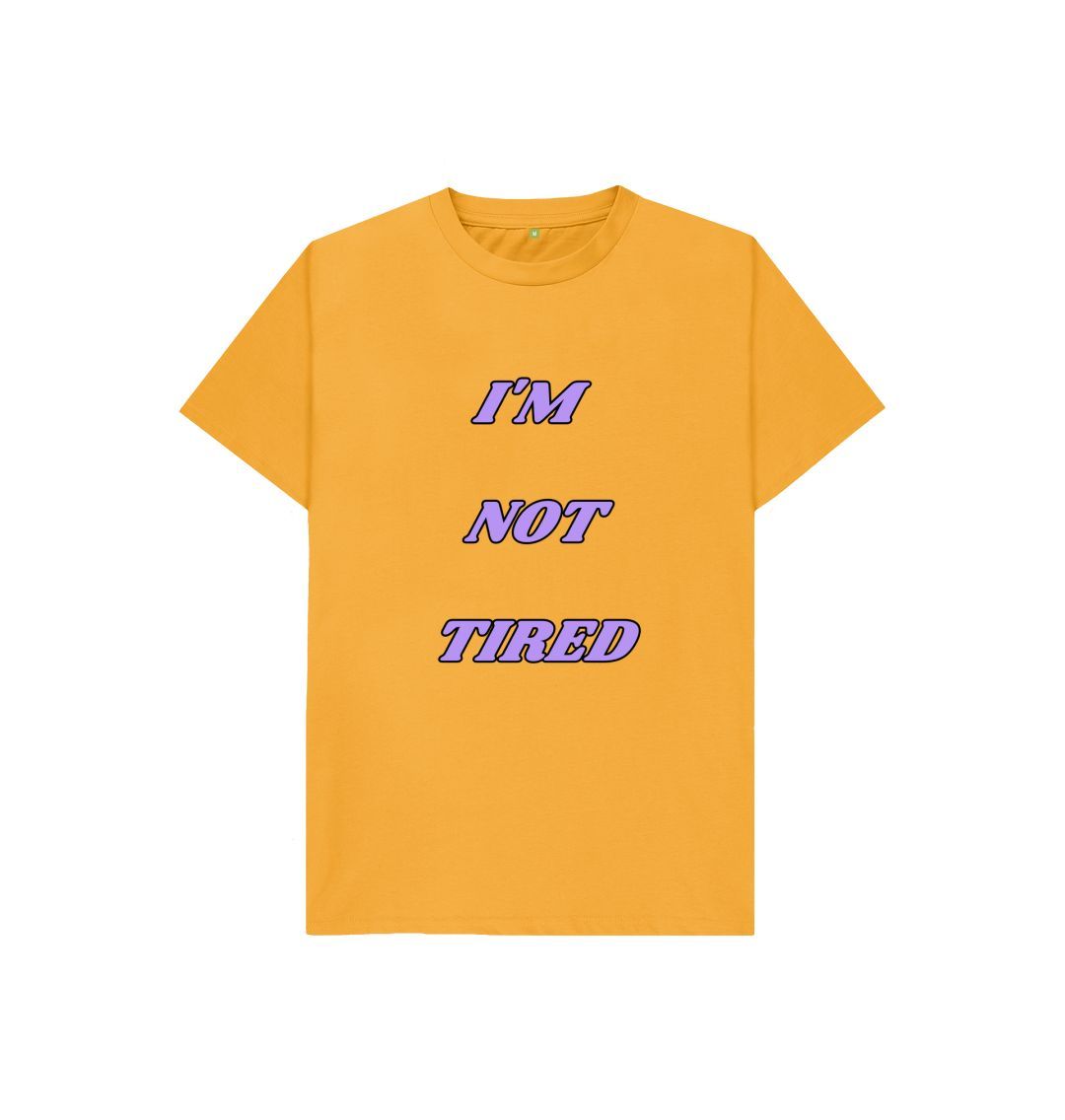 Mustard I'm Not Tired Kids Tee