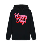 Black Happy Days Hoody