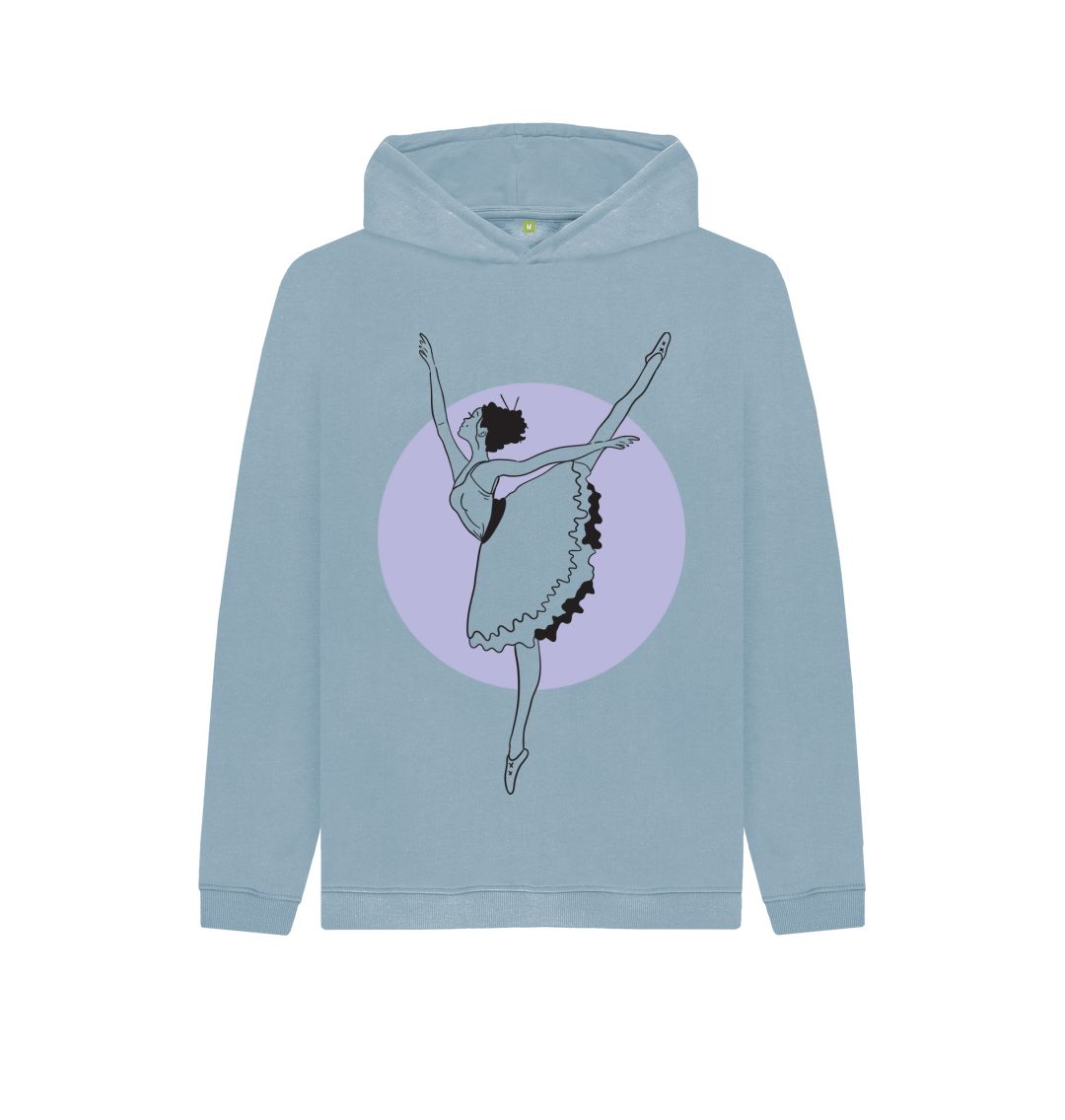 Stone Blue Ballerina Hoody