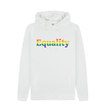 White Equality Hoody