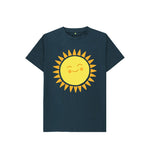 Denim Blue Sunshine Kids Tee