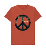 Rust Peace Around Tee