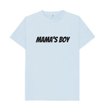 Sky Blue Mama's Boy Men's Tee