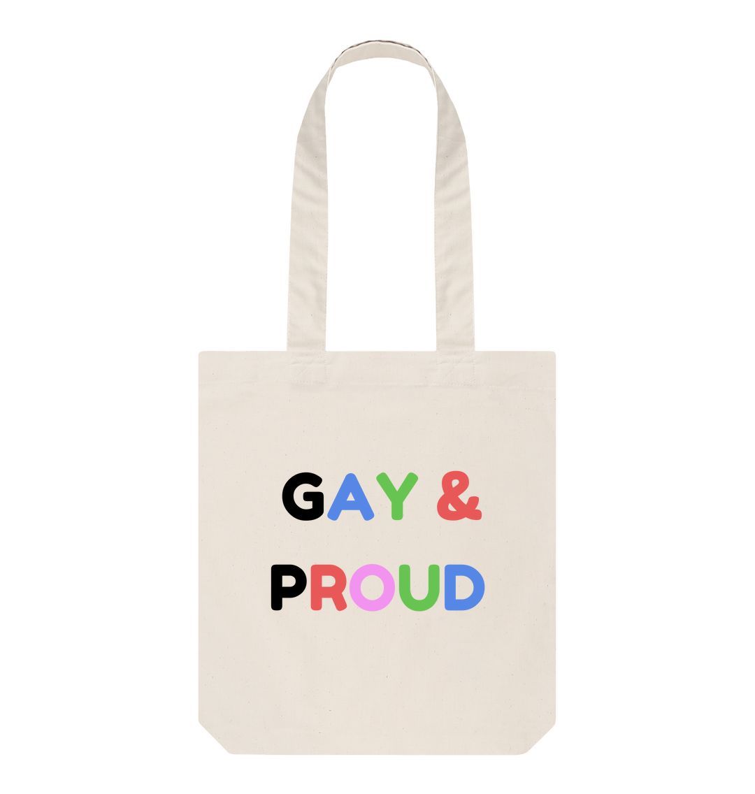 Natural Gay & Proud Tote