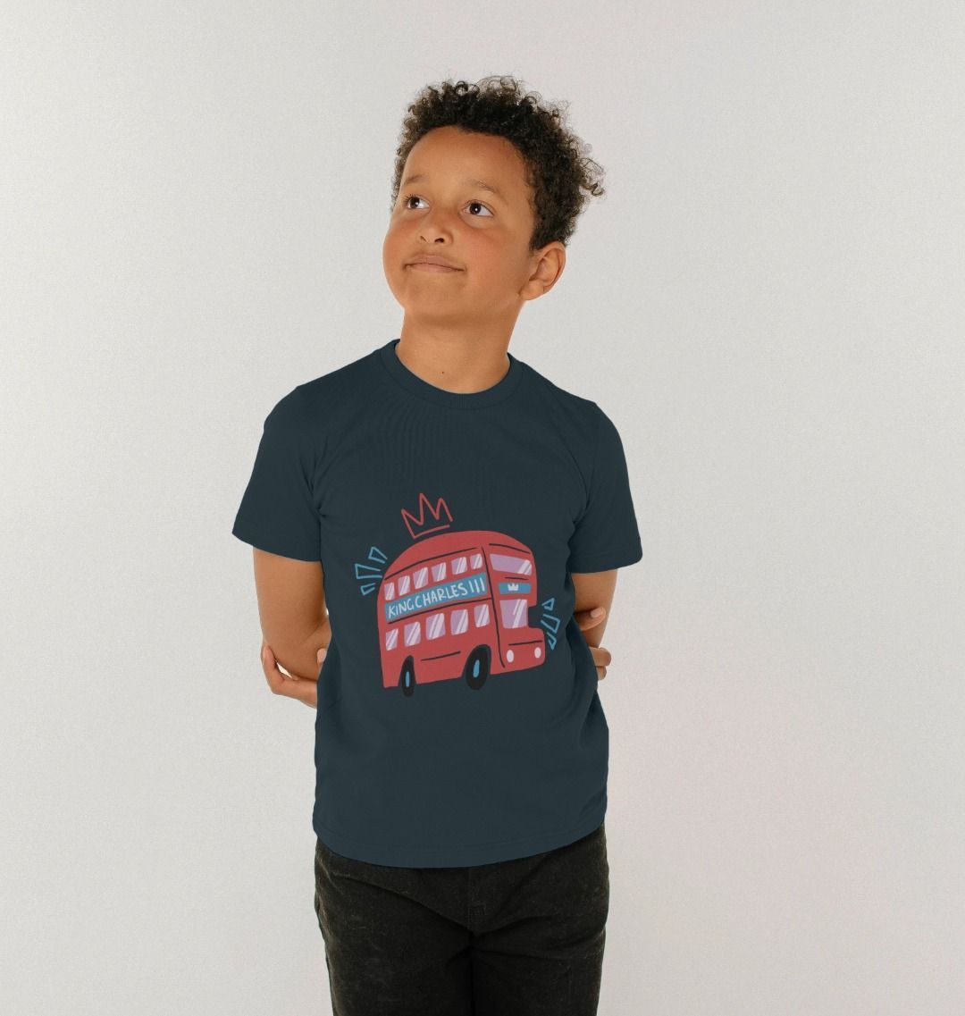 Kids Red Bus Tee