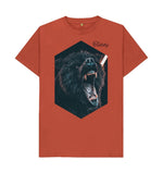 Rust Teddy Bear Tee