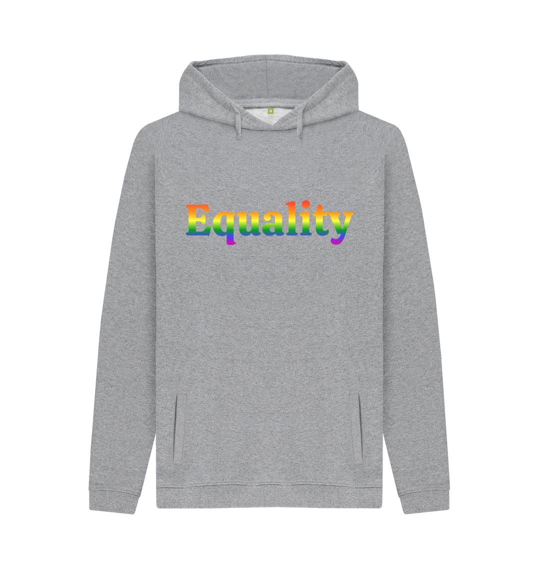 Light Heather Rainbow Equality Hoody