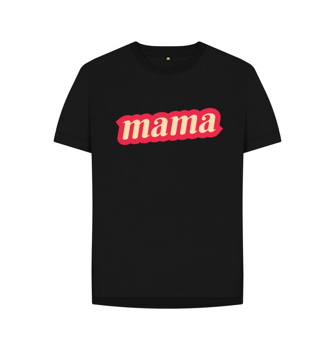 Black Women's Mama Tee