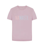 Mauve Relaxed Fit Namaste Tee