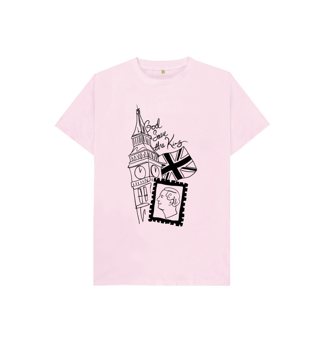 Pink Kids God Save The Tee