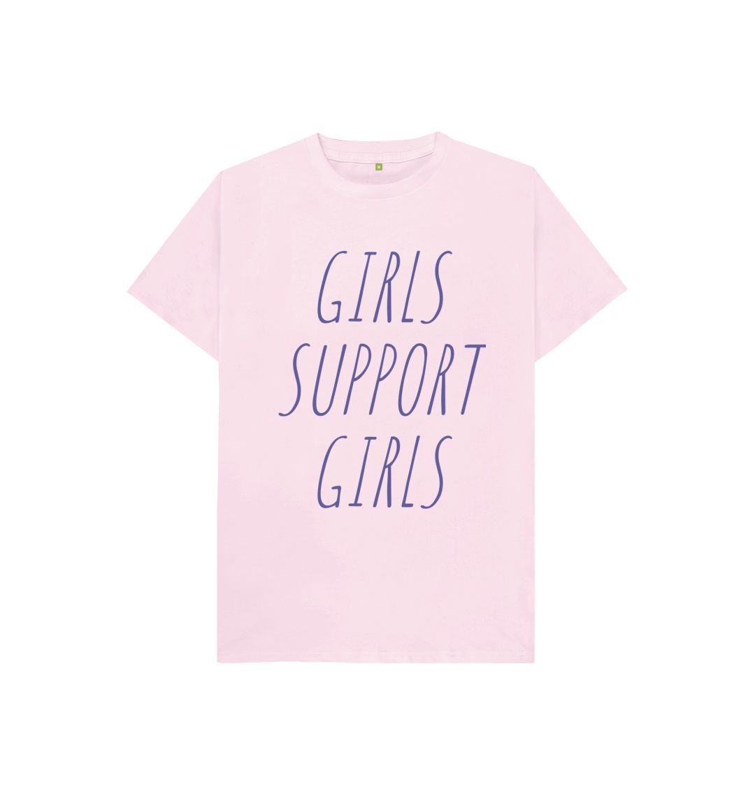 Pink Girls Support Girls Tee