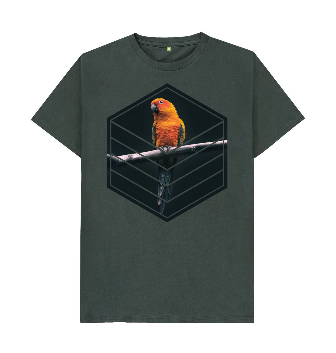 Dark Grey Parrot Tee