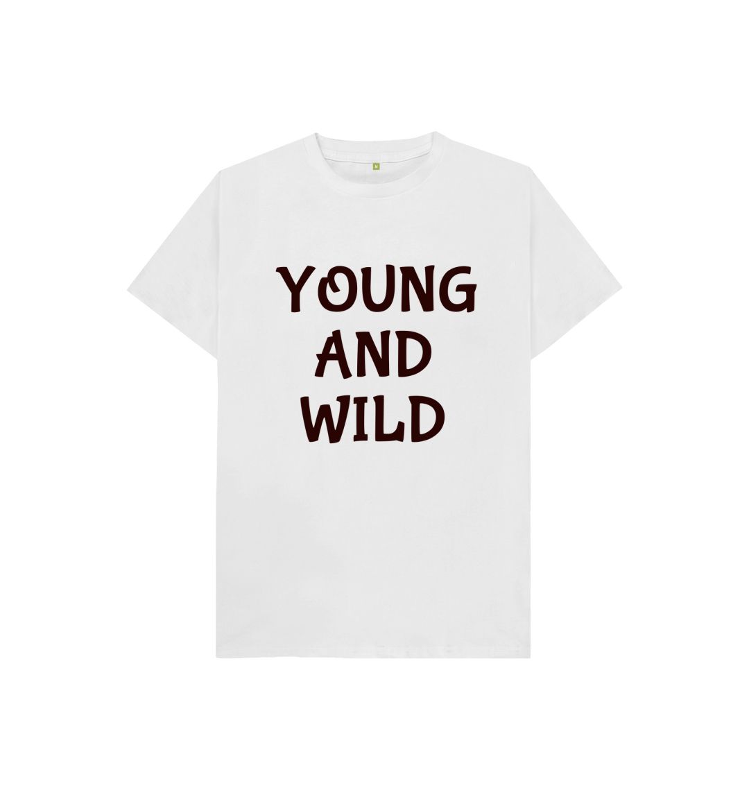 White Young And Wild Tee