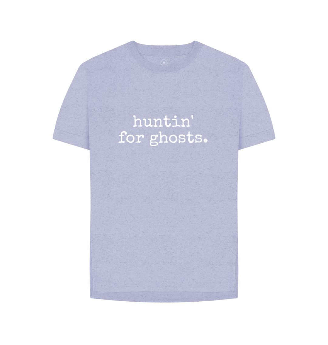 Lavender Remill Relaxed Fit Huntin For Ghosts Tee