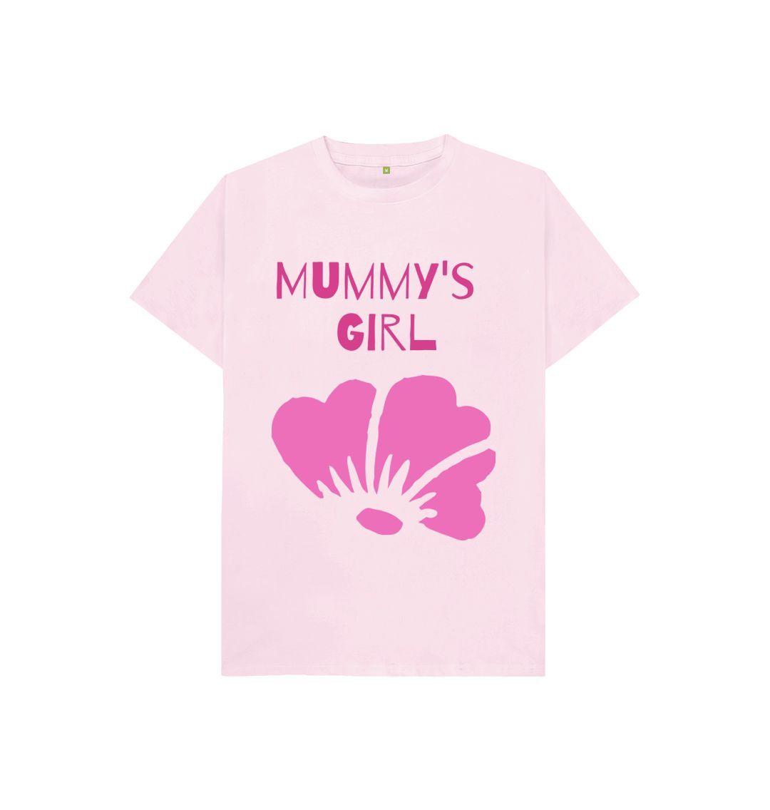 Pink Mummy's Girl Kids Tee