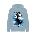 Stone Blue Frozen World Hoody